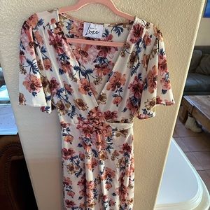 Ooh La Luxe Floral Wrap Dress